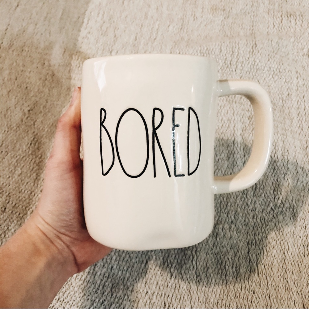 Rae Dunn BORED Mug